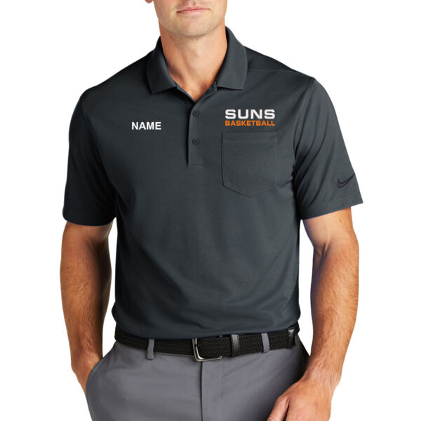 Nike Dri-FIT Micro Pique 2.0 Pocket Polo - Embroidered Logo ** Add Name for $5! ** Thumbnail