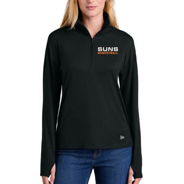 New Era® Women’s Power 1/2-Zip - Embroidered Logo Thumbnail