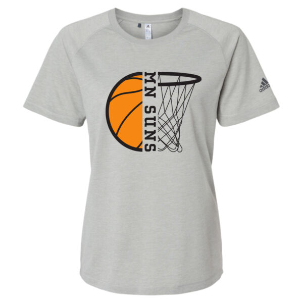 Adidas - Women's Blended T-Shirt - Printed Logo **Add Name and/or Number for $5 EACH! ** Thumbnail