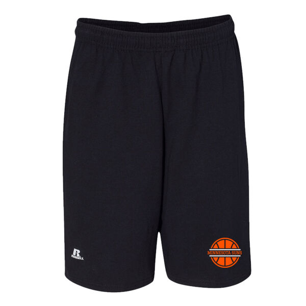 Russell - Basic Cotton Pocket Shorts - Printed Logo Thumbnail