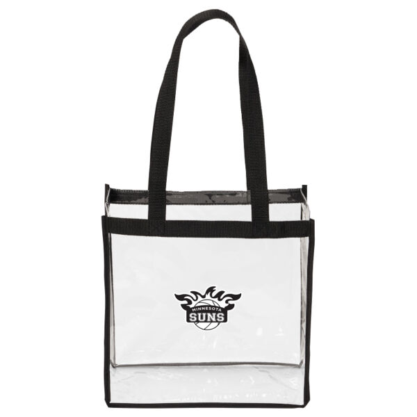 Port Authority - Clear Stadium Tote - Sticker Logo Thumbnail
